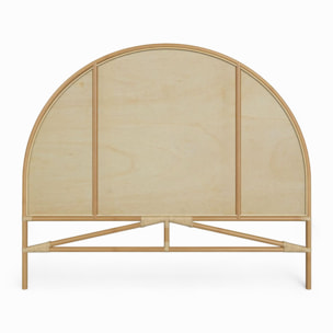 Tête de lit en rotin naturel 160 cm - Beigia