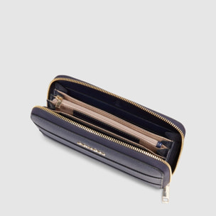 Piquadro Portafogli donna grande zip-around