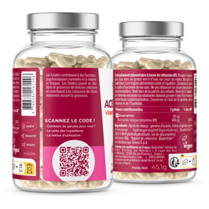 Acide Folique Vit B9 - 120 gélules - Lot de 3