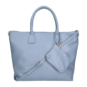 Borsa a spalla da Donna Wladimira in Vera Pelle Made in Italy 43x33x9 cm