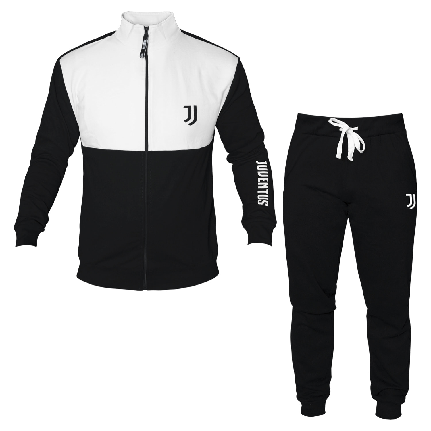 Tuta Homewear Ragazzo JUVENTUS Prodotto Ufficiale Cotone Felpato - 2 Modelli