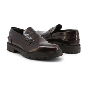 Zapatos Loafers para Hombre - Duca di Morrone Zeno Leather Bordeaux