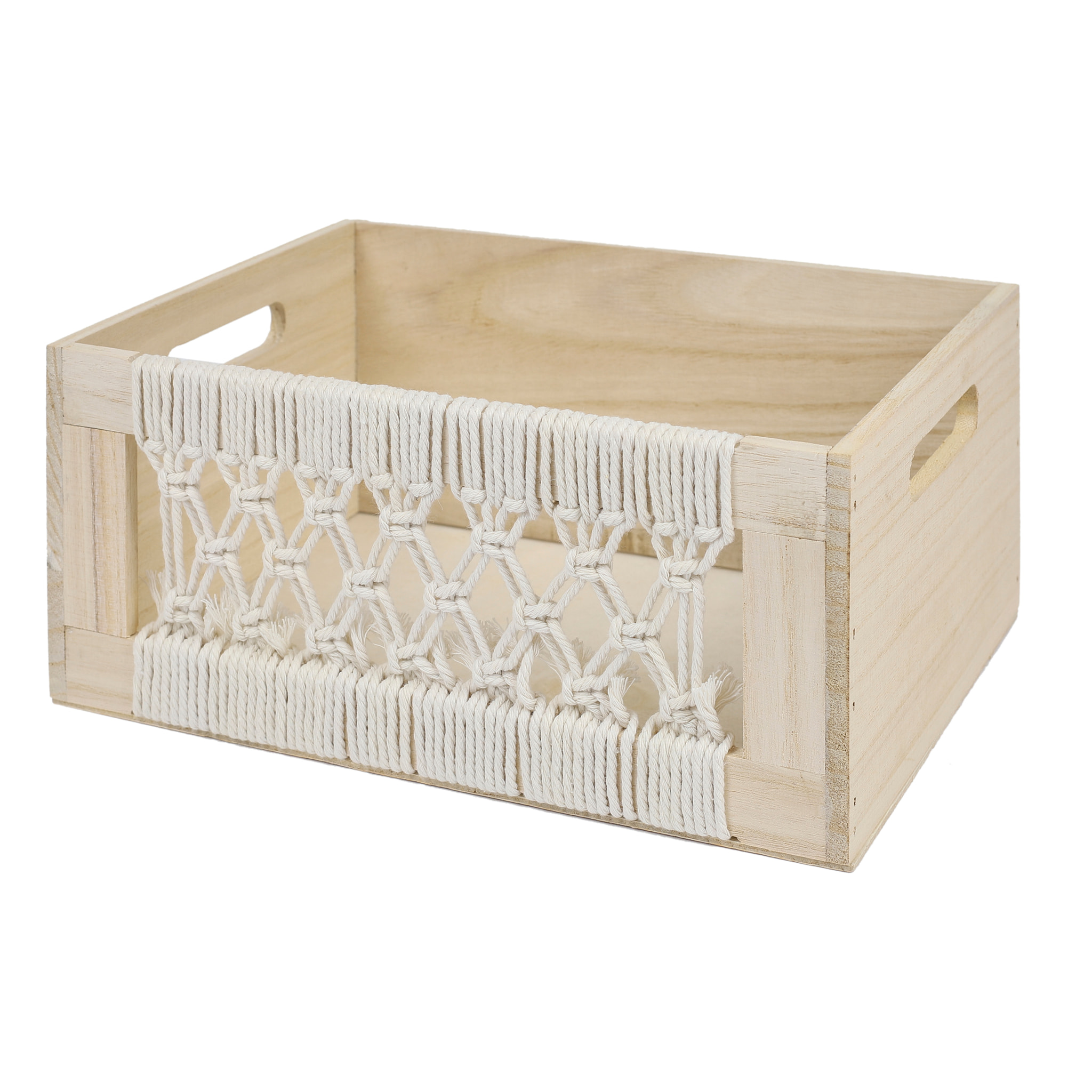 Caisse Bois Gigogne Boho X3