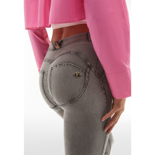 Jeggings WR.UP® vita alta con inserti, cucitura centrale