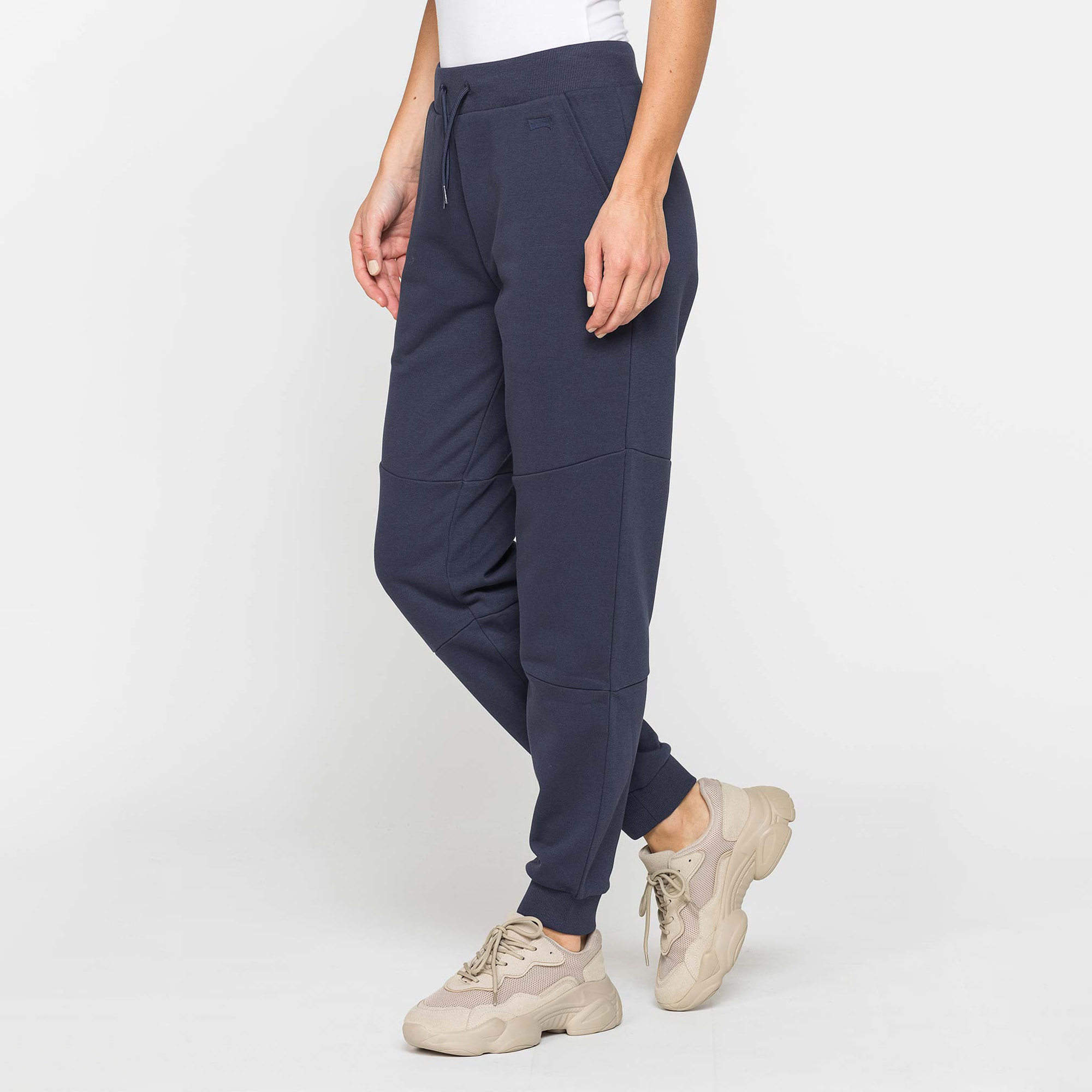 PANTALONI IN FRENCH TERRY CON TASCHE