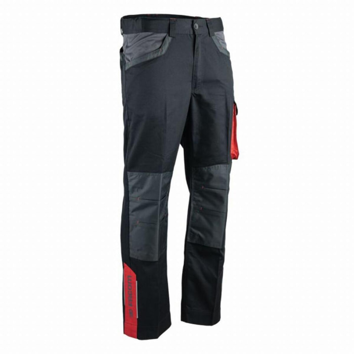 Pantalon FACOM Timing Noir/Gris Taille S - FXWW1000E-S
