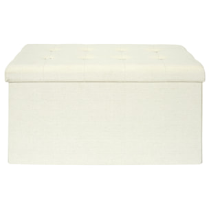 Coffre Banc Pliable Eleonor Beige