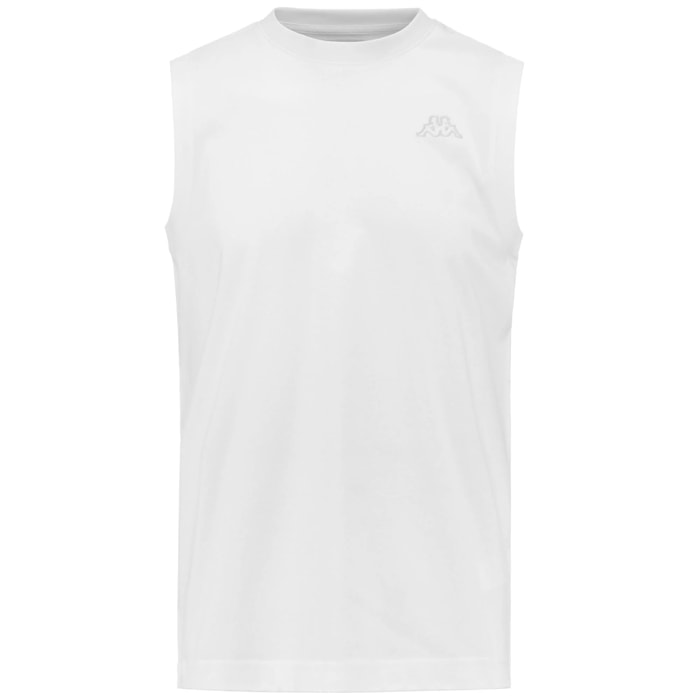 Kappa - T-Shirts & Top Uomo Bianco - Logo Korpo Cadwal