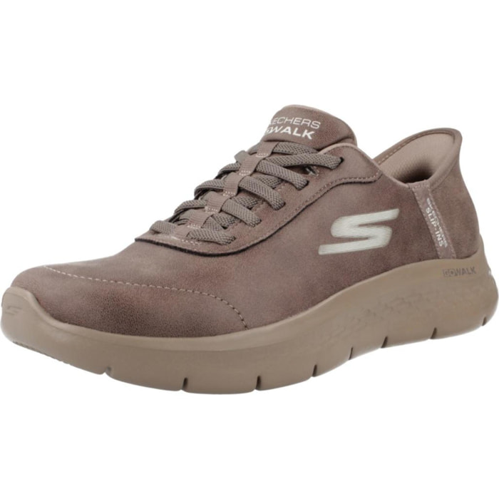 Sneakers De  Mujer Go Walk Flex - Mali Slip-ins Marron