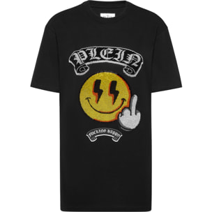 PHILIPP PLEIN T-shirt vestibilità uomo SMILE