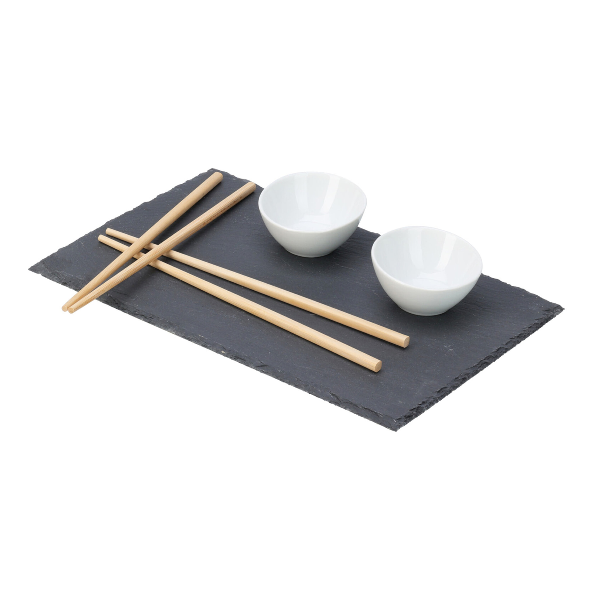 Juego de sushi amuse: 7 piezas rectangulares de 1kg en caja transparente