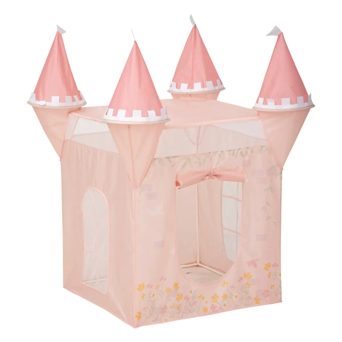 Tente pop up château princesse
