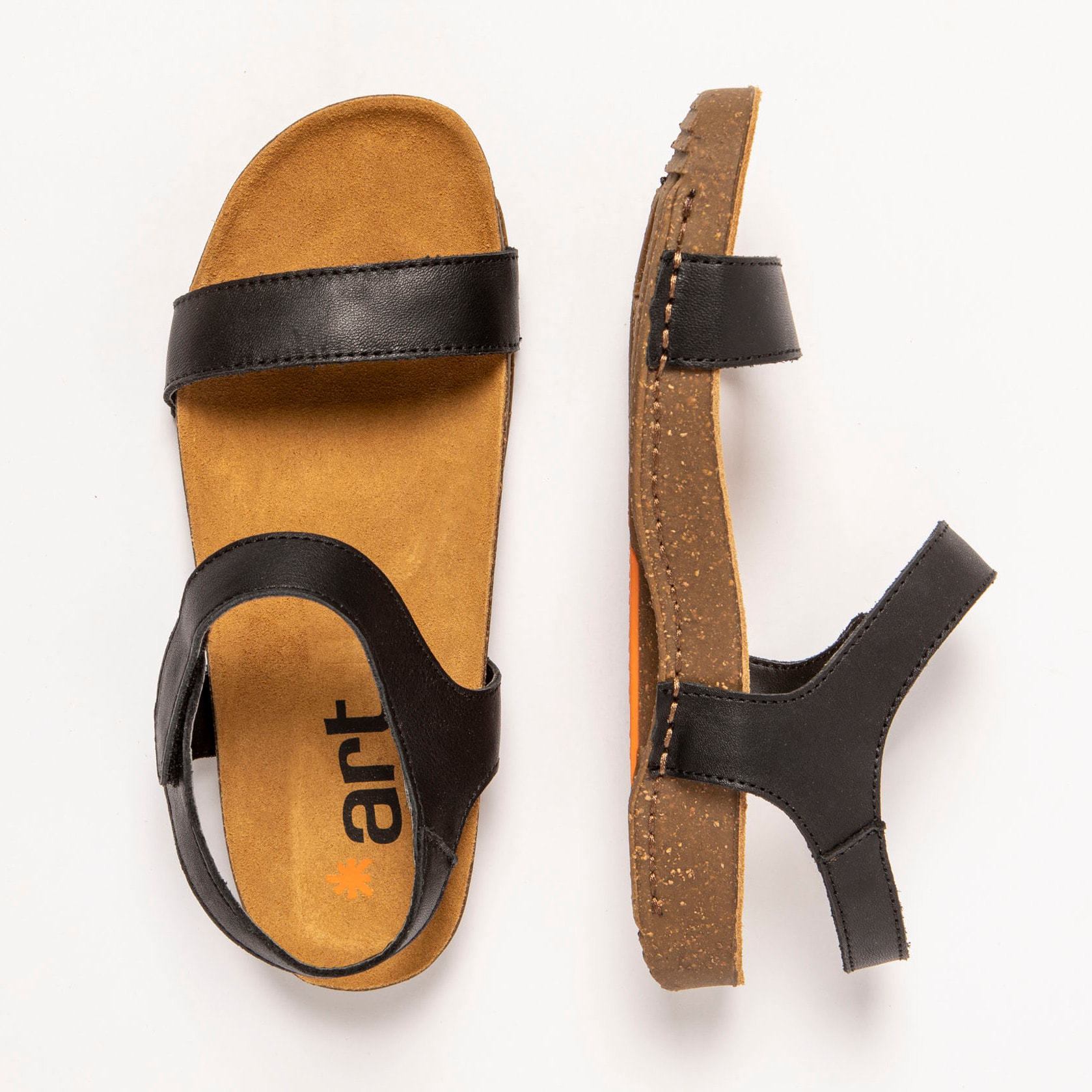 Sandalias 1119 NAPPA BLACK/ I BREATHE color Black