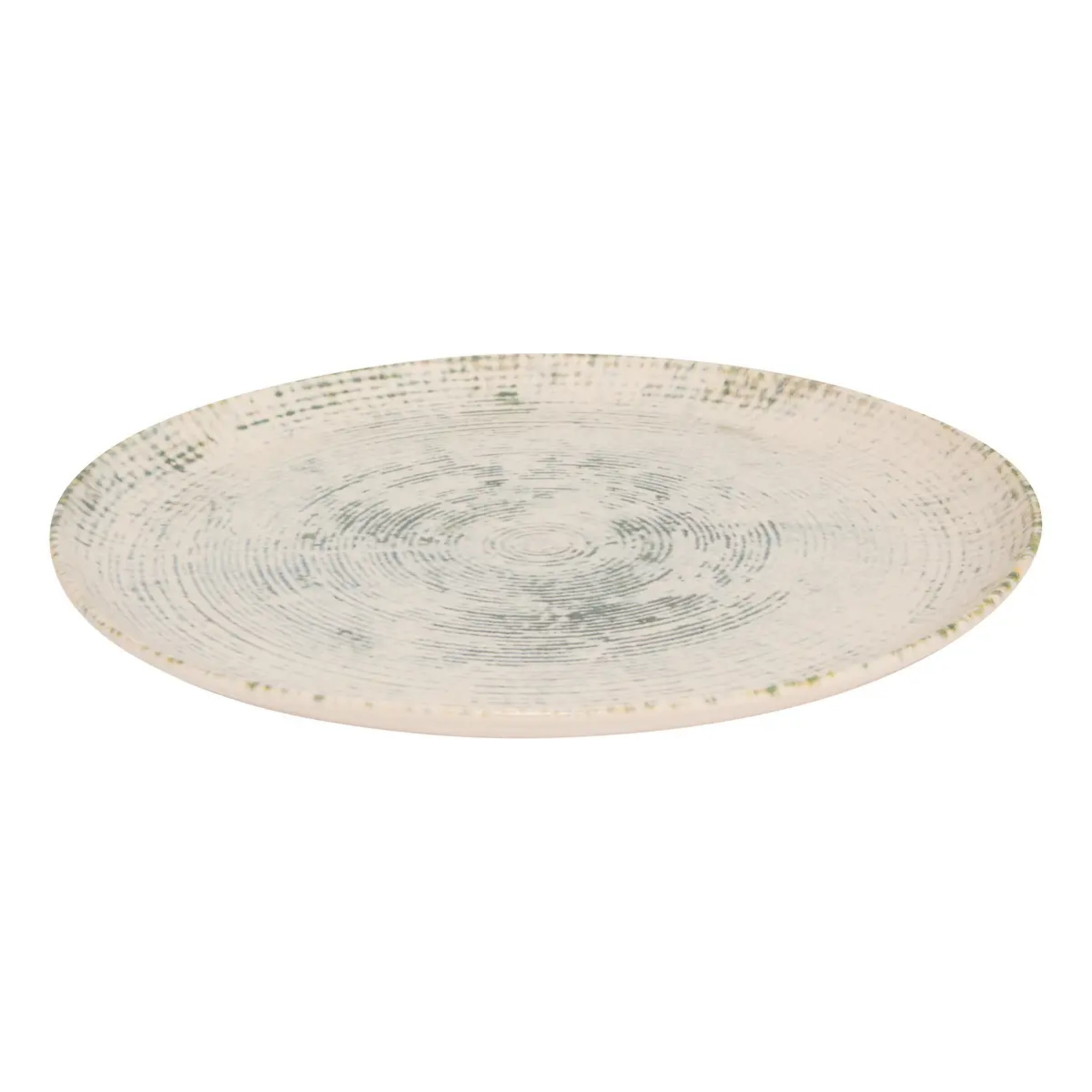 Assiette plate Ariane D26cm vert