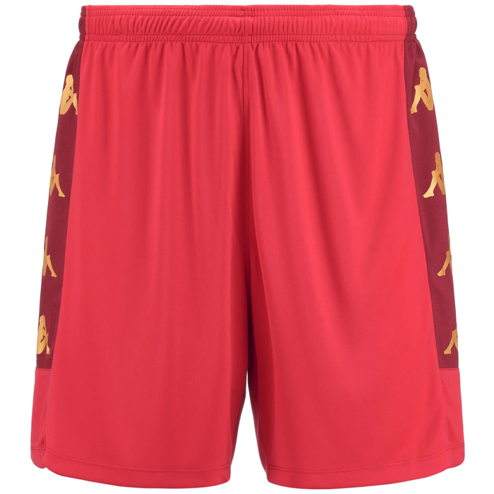 Pantaloni Corti Kappa Uomo Kappa4Football Gondo Rosso