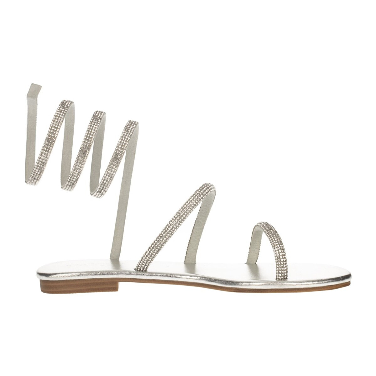 Sandali Donna Tata Italia Argentato