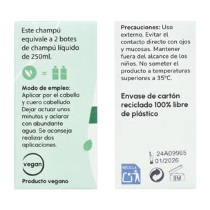 Champú sólido antigrasa Menta Planeta Huerto 85 gr