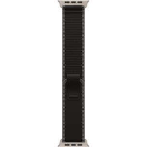 Bracelet APPLE 49 mm M/L  Trail noir/charbon naturel
