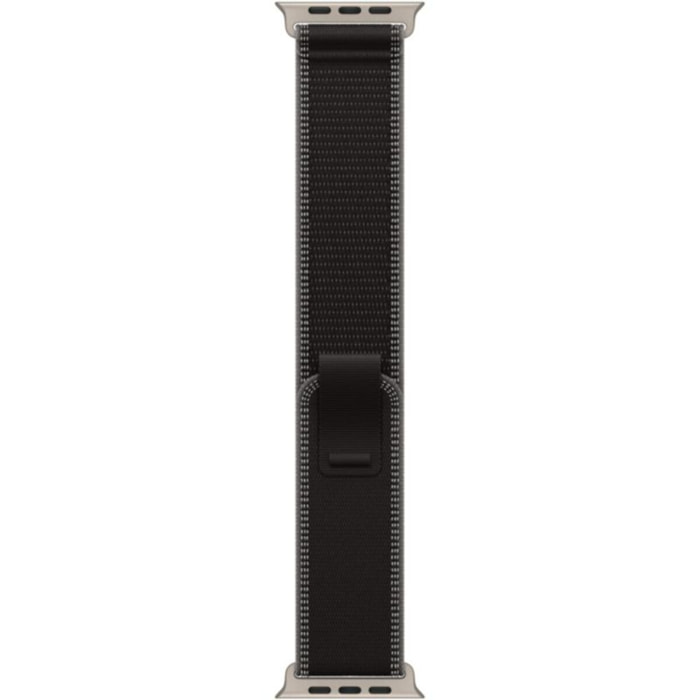 Bracelet APPLE 49 mm M/L  Trail noir/charbon naturel