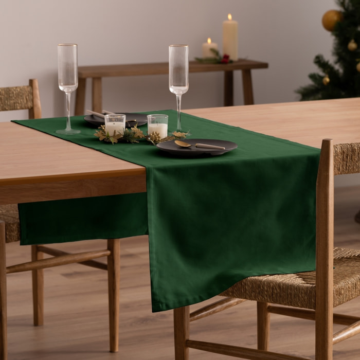 Chemin de table CHRISTMAS VERT