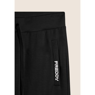 Pantaloni sportivi in cotone con taschino posteriore