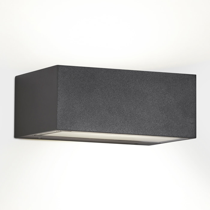 LEDS C4 Aplique Ip65 Nemesis Led 90*220Mm Led 17.5Naw Sw 2700-3200-4000K On-Off Gris Ur