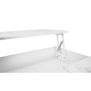 Table basse Glam avec plateau relevable