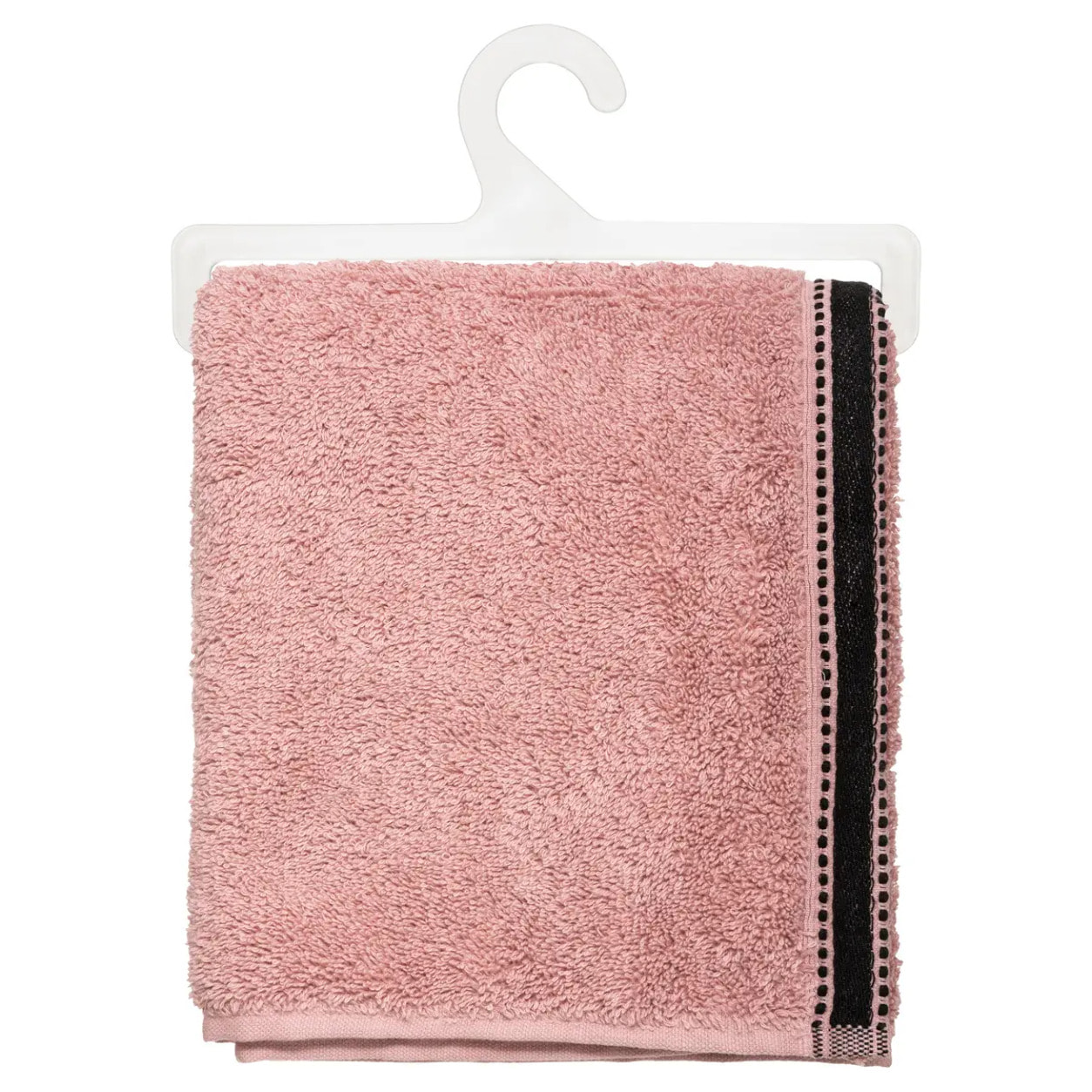 Serviette de toilette "Joia" - coton 550 gr/m² - rose 50x90 cm