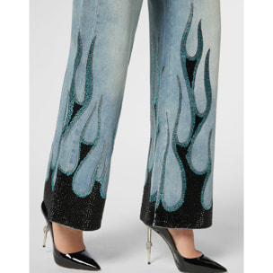 PHILIPP PLEIN Jeans Skater fit FLAME