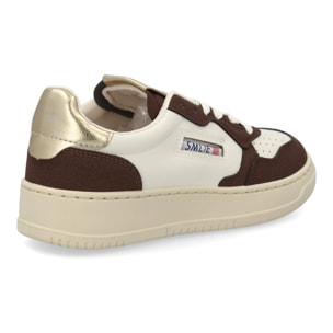 Deportivas Casual para mujer con Cordones, Suela Gruesa y Diseño Retro