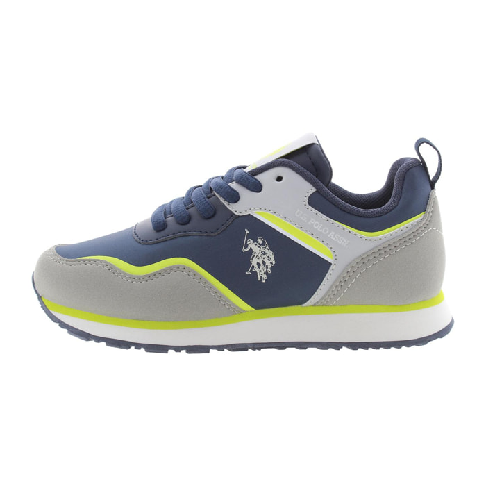 Sneakers U.S. Polo Assn. blu scuro-grigio