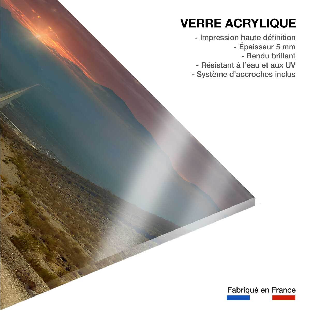 Tableau roadtrip Tableau plexiglas