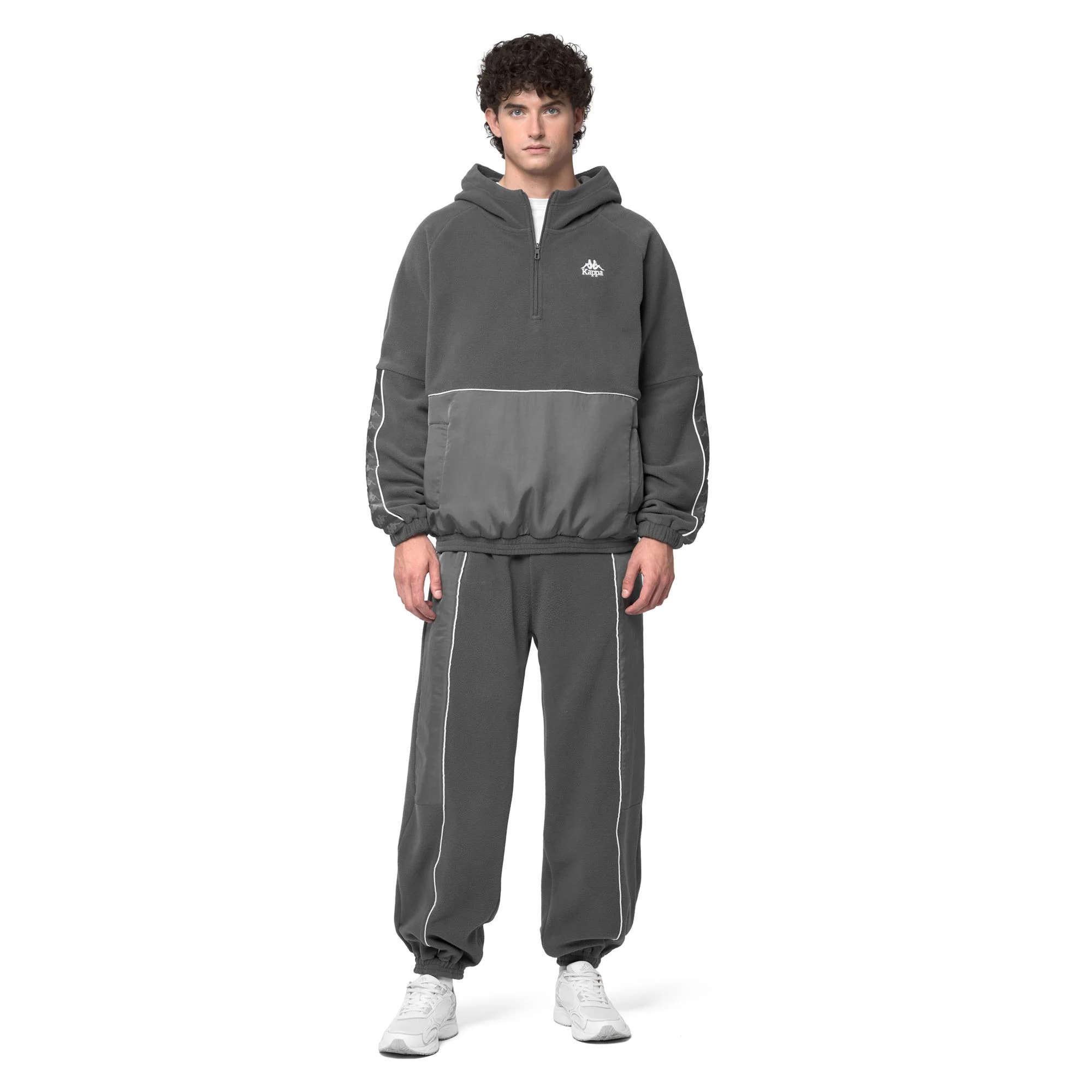 Kappa - Pantalones Hombre Gris - 222 Banda Otellos