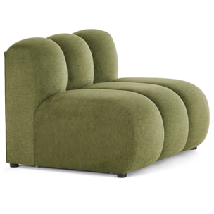 Debbie - module d'assise en tissu texturé - Vert