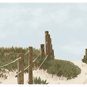 Papier peint panoramique Sable et dune Intissé