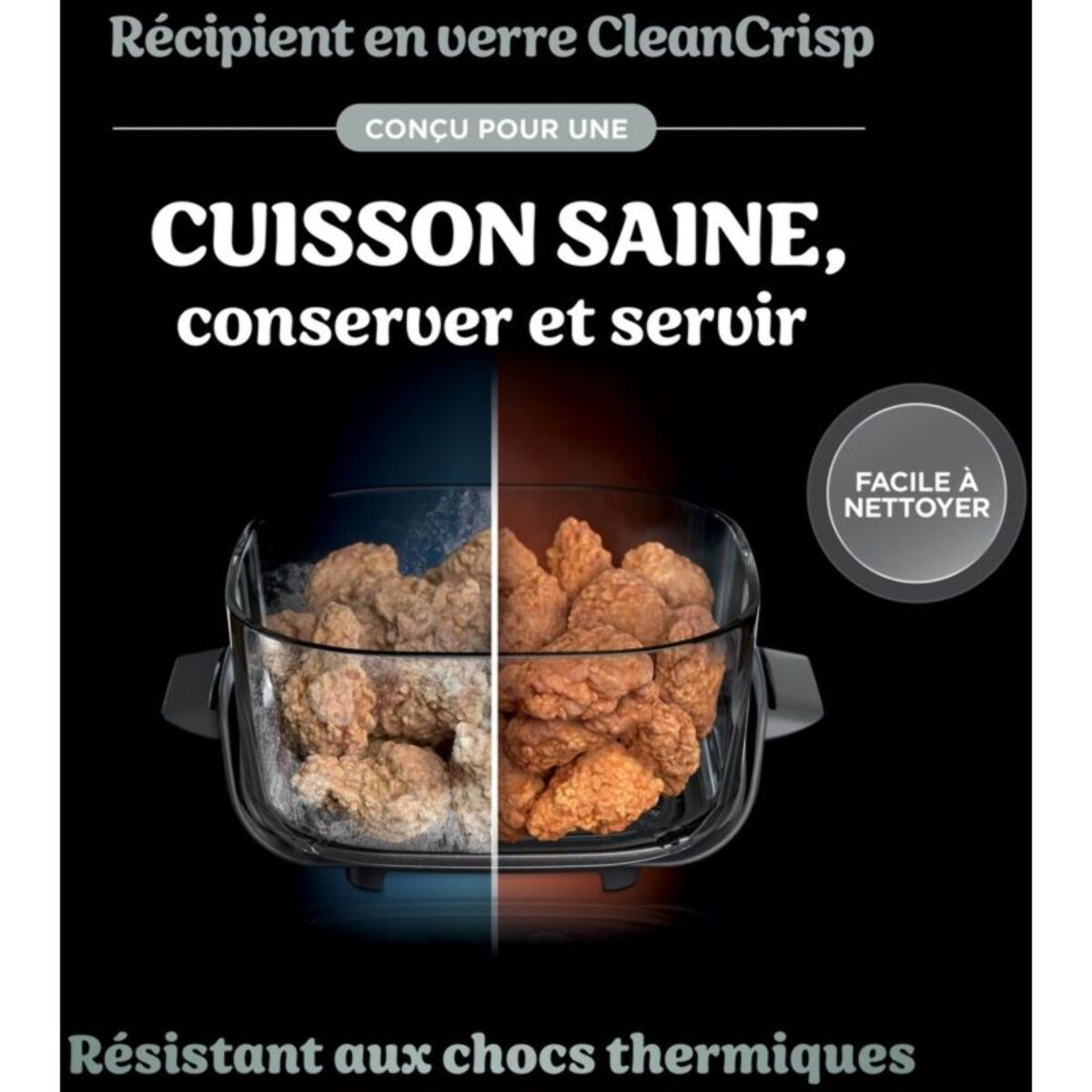 Friteuse sans huile NINJA CRISPi 4-in-1 Gris Cyber Space FN101EUGY