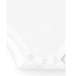 Body bebé manga corta cuello bolillo