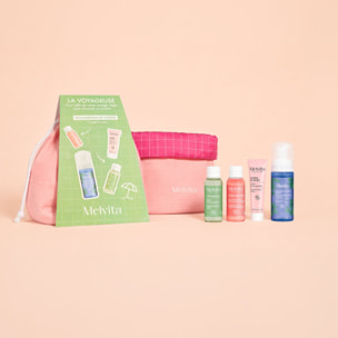 La voyageuse - Mousse Nettoyante Éclat 50ml + 3 Produits