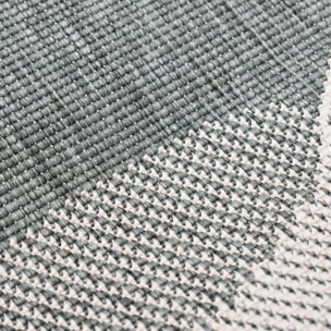 Tapis rond d'extérieur, kilim reversible EX1 D