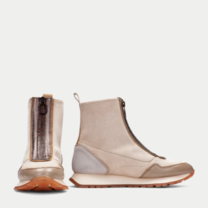 Botin sport Kansas Taupe gris 3 cm