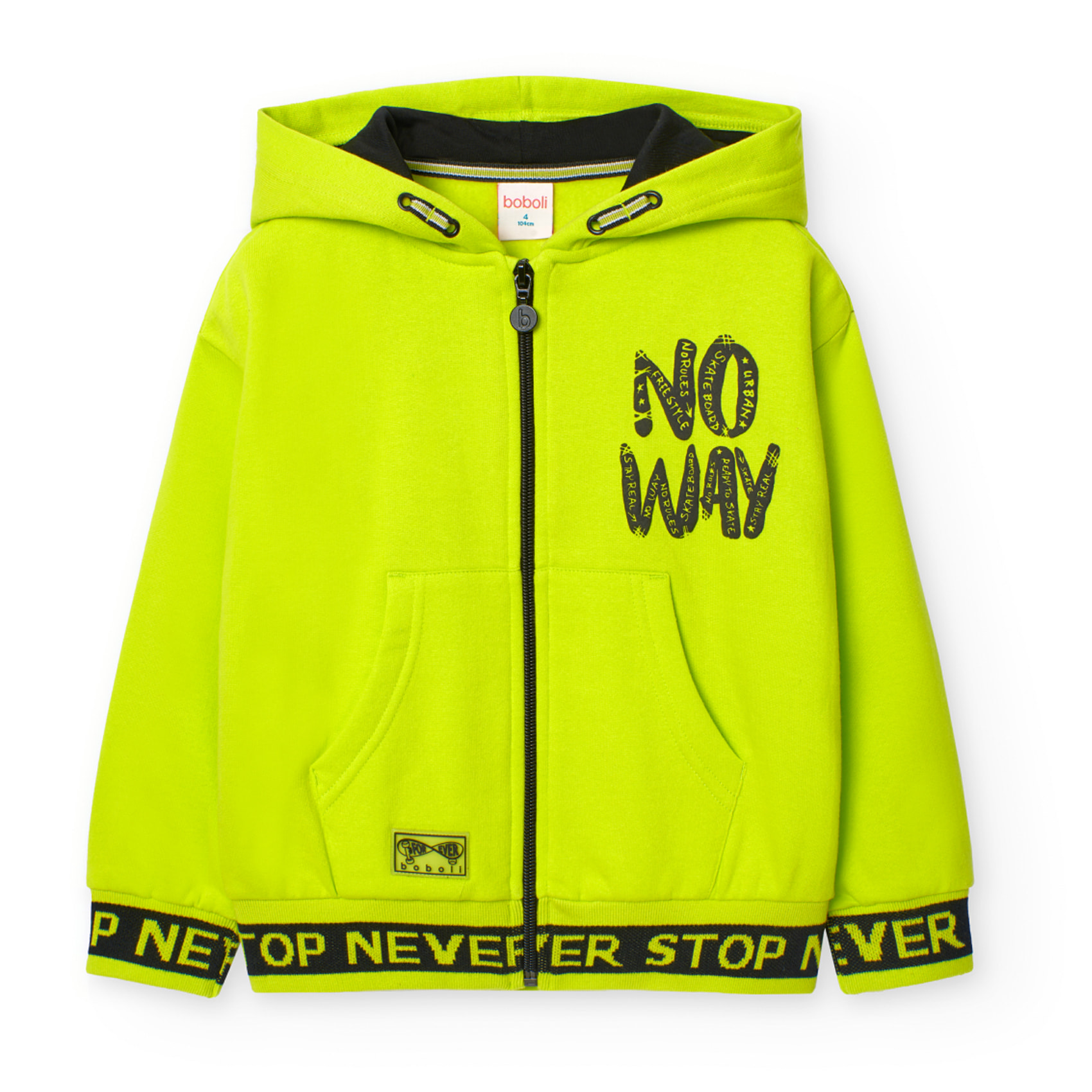 Chaqueta felpa de niño -BCI