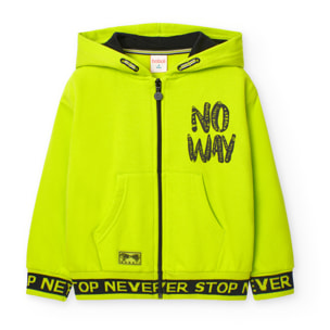 Chaqueta felpa de niño -BCI