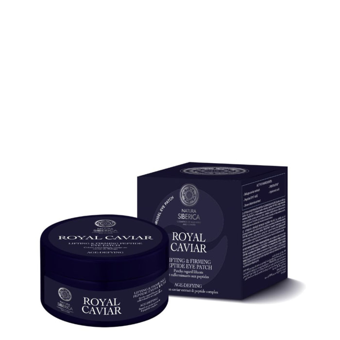 Royal Caviar - Patchs Hydrogel Regard Liftants et Raffermissants Aux Peptides 60 Patchs