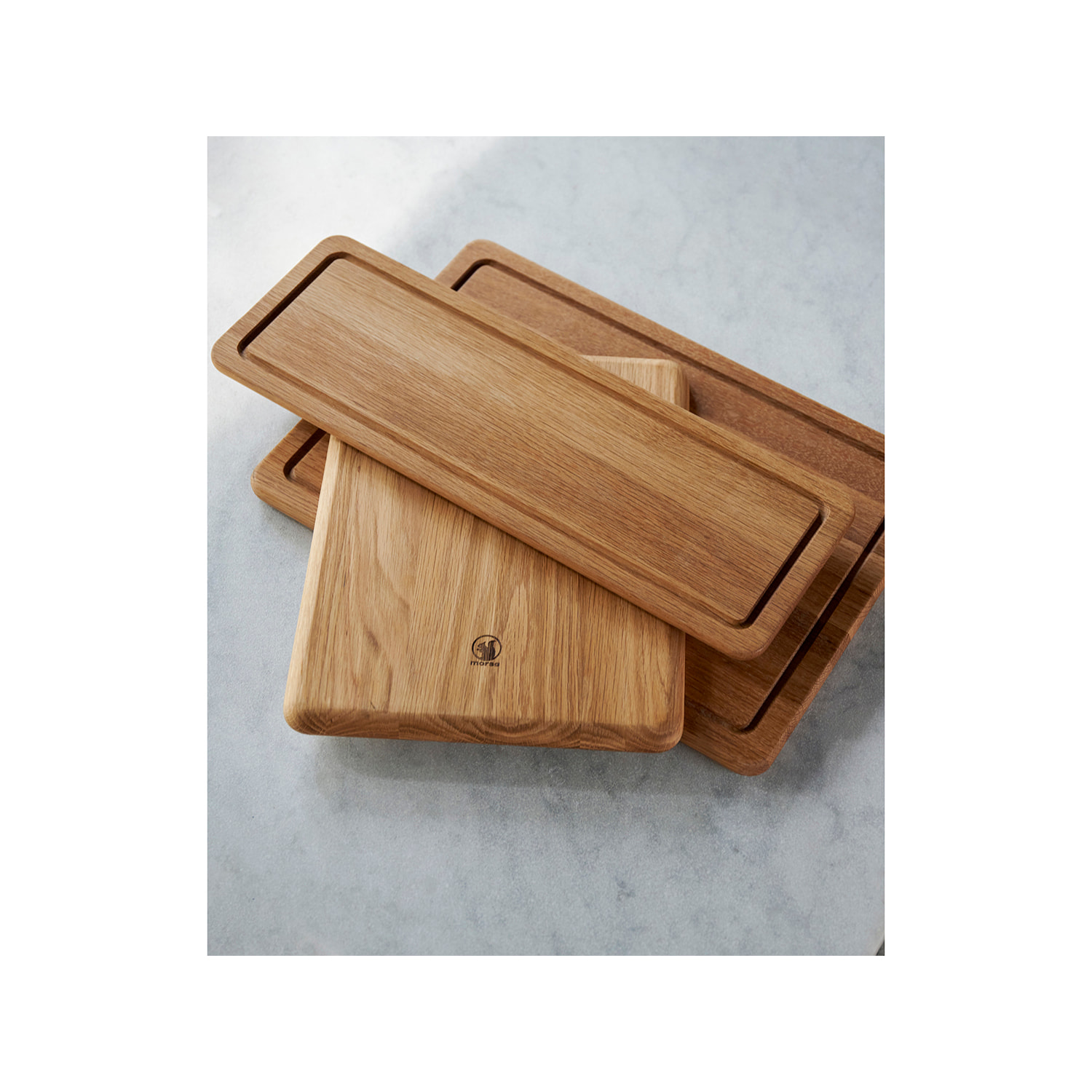 Planche à découper avec rigole Foresta