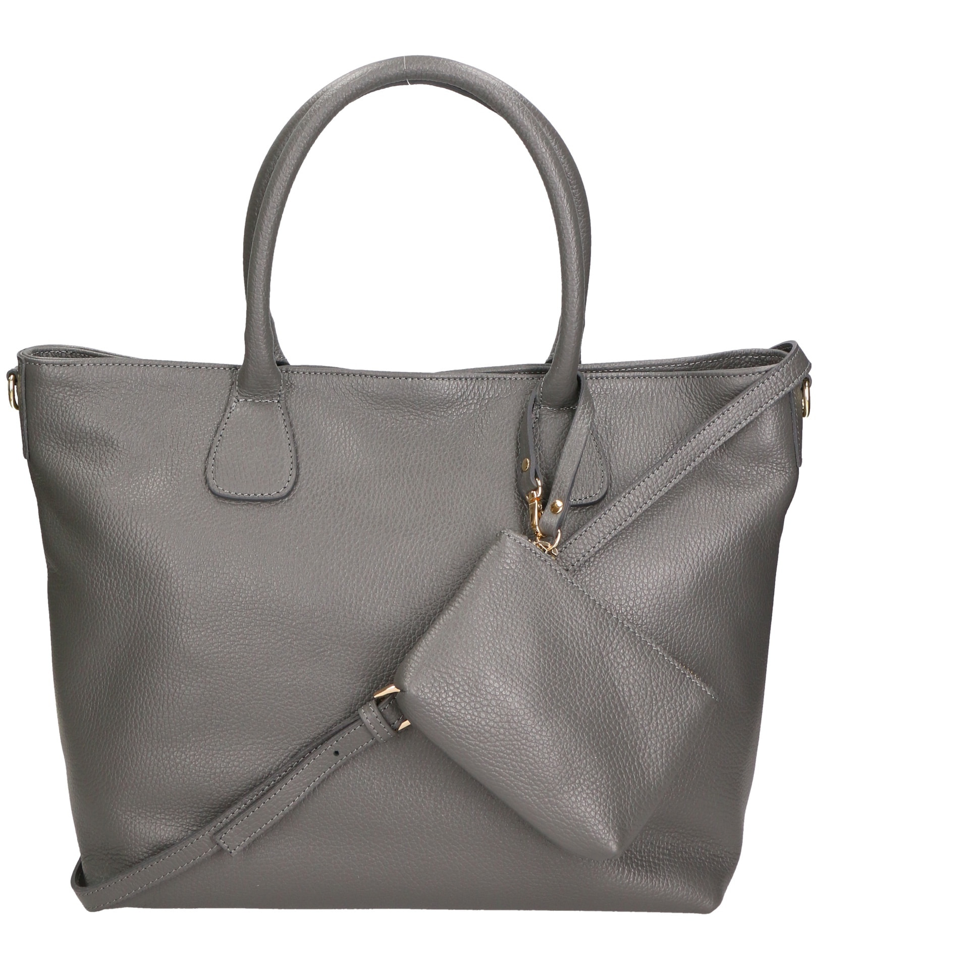 Borsa a mano da donna - Modello Sylvie - 100% pelle - 34.0 x 30.0 x 9.0 cm