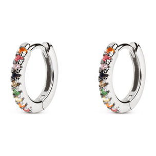 Orecchino Colors in Argento