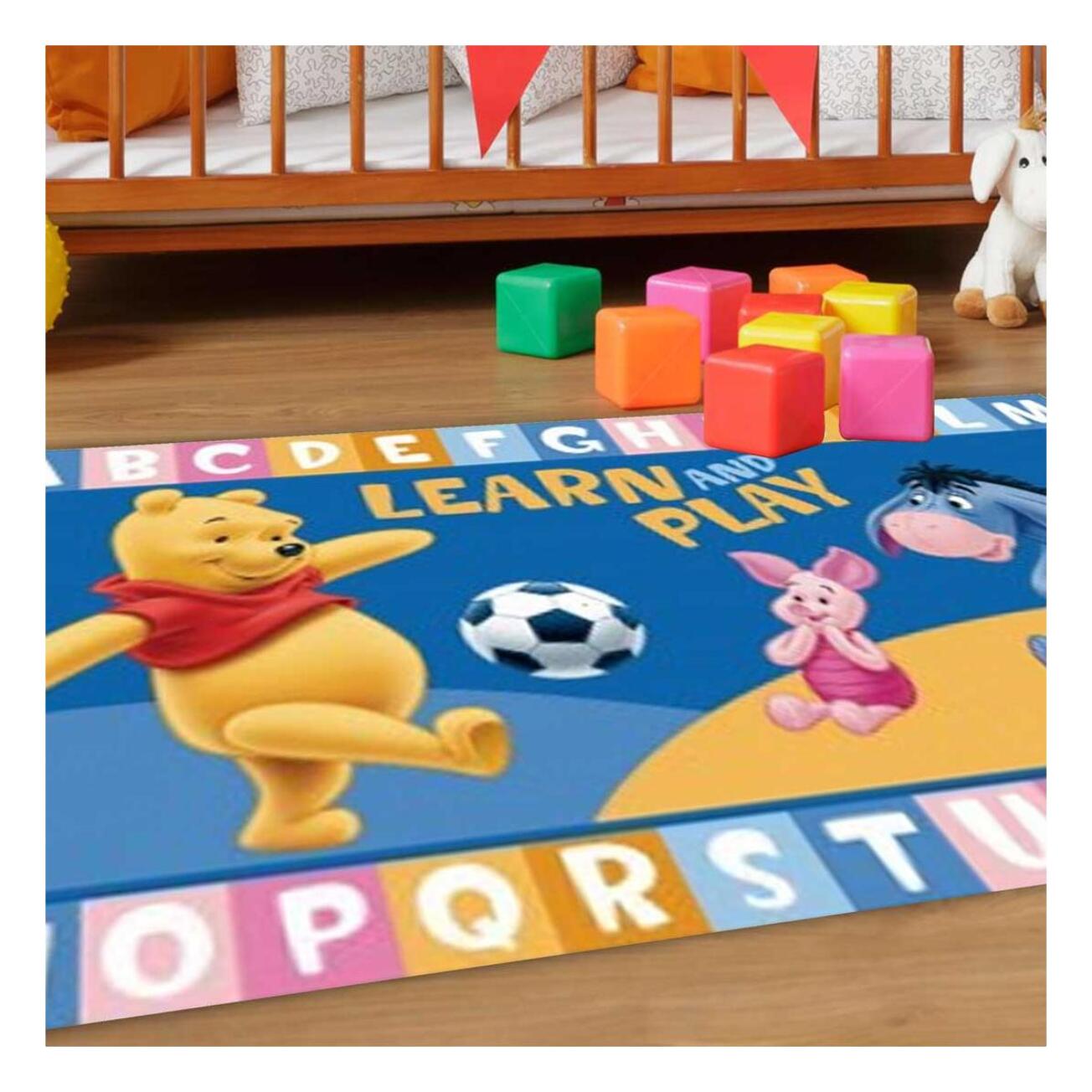 Tapis enfant Lavable 30° motif animaux HISE