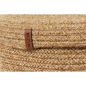 Cali - panier effet jute naturel