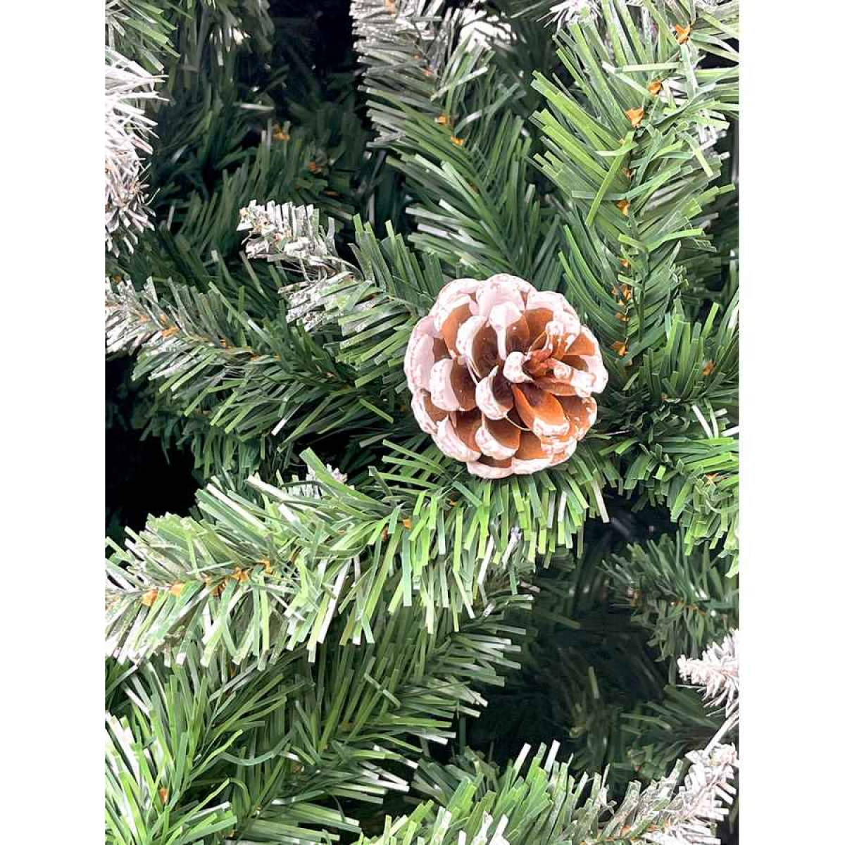 Albero di Natale Luxury Extra 240 cm effetto neve