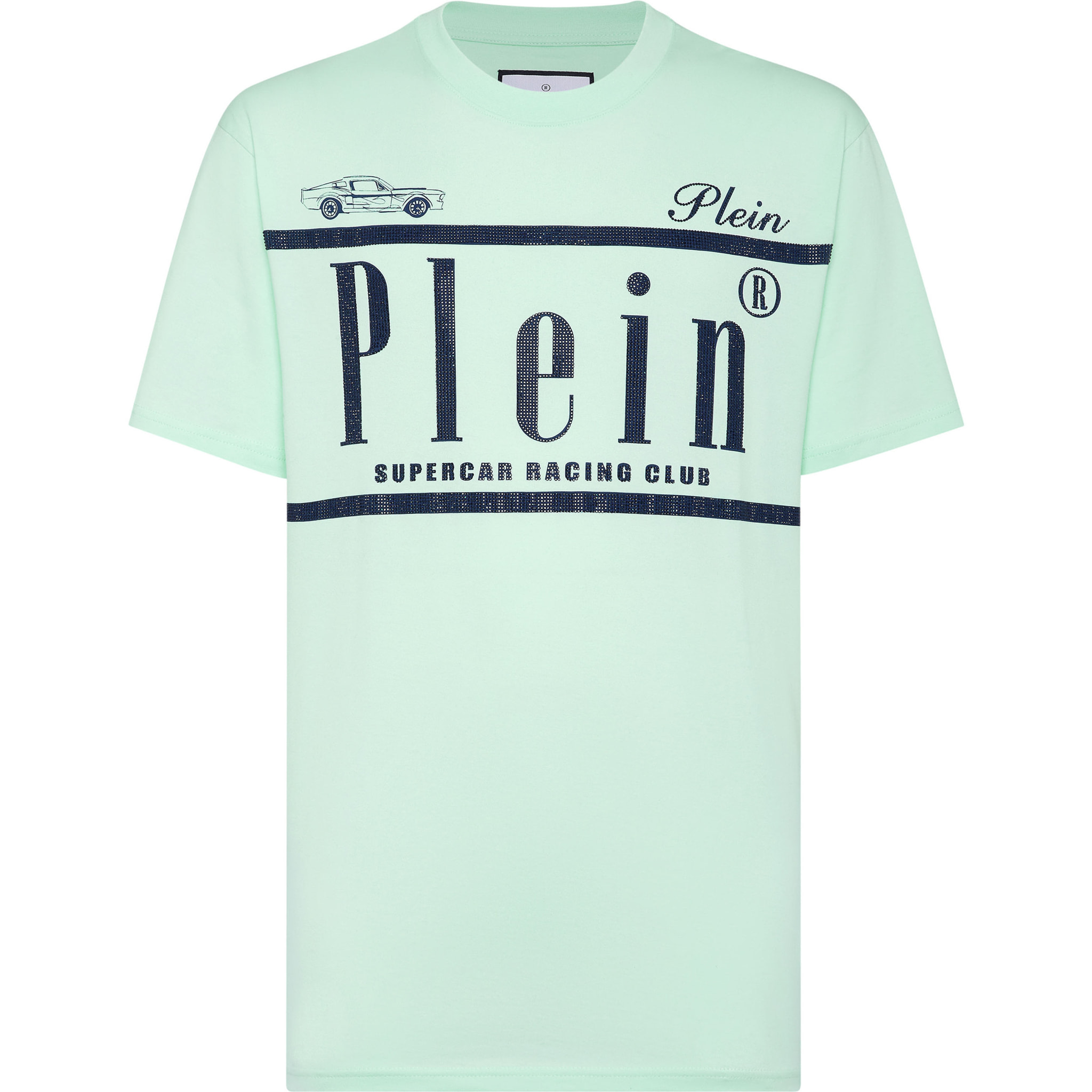 PHILIPP PLEIN T-Shirt Round Neck RACING